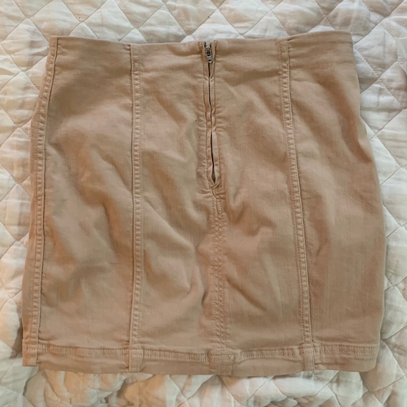 Free People Blush Jean Skirt! - Picture 3 of 4
